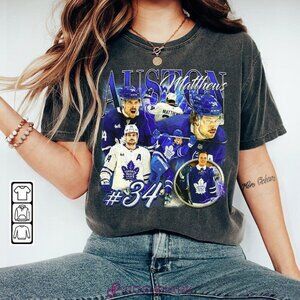 Auston Matthews Toronto Hockey Maple Leafs Hockey sweatshirt shirt retro